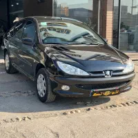 پژو 206 SD (صندوق دار) 1396 مشکی|خودرو سواری و وانت|بابل, |دیوار