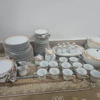 یک دست سرویس چینی دوازده نفره رویال|ظروف سرو و پذیرایی|شهریار, شهریار|دیوار