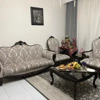 ست مبلمان و میز و عسلی