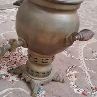 سماور زغالی برنجی|کلکسیون اشیاء عتیقه|ری, فیروزآباد|دیوار