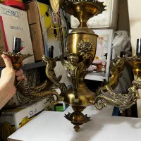 لوستر برنز چهار شاخه