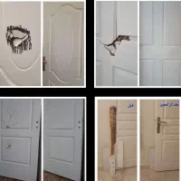 ترمیم و باز سازی درب چوبی