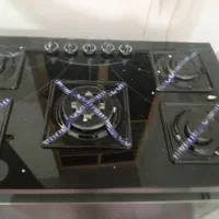 اجاق گاز ضفحه شیشه نو استفاده نشده