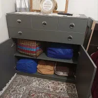 تخت دونفره در حد نو|تخت و سرویس خواب|پردیس, فاز ۲|دیوار