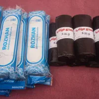 سفره و پلاستیک زباله|ظروف نگهدارنده، پلاستیکی، یک‌بارمصرف|میناب, |دیوار