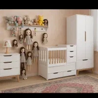 تخت و کمد و دراور کودک و نوجوان|تخت و سرویس خواب|ملایر, |دیوار