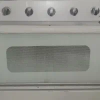 اجاق گاز طرح فر / 5 شعله /سالم و تمیز