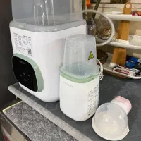 ست کامل مام کوزی دستگاه شست وشو گرمکن شیردوش