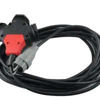 سیم سیارباکله گاوی ودوشاخه صنعتی