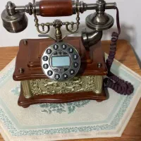 تلفن رومیزی چوب اصلی