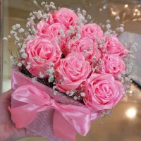 گلهای روبانی|گل مصنوعی|ارومیه, |دیوار