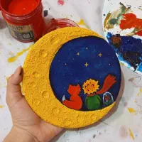 دیوارکوب سفالی هنری