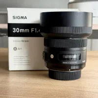 لنز Sigma 30mm f/1.4 DC HSM Art برای نیکون|دوربین عکاسی و فیلم‌برداری|تهران, ظفر|دیوار
