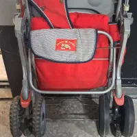 سرویس کودک شامل کالسکه و کریر و روروئک و ساک