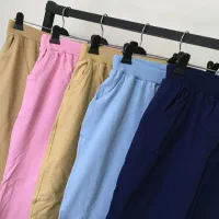 شلوار نیم بگ جنس پنبه دورس در ۱۰ رنگ کیفیت تضمینی|لباس|اصفهان, کوی امیریه|دیوار