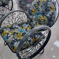 مبلمان فلزی ویلایی باغ روفگاردن بامبو مدل bamboo77|صندلی و نیمکت|چهارباغ, |دیوار