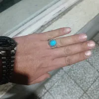 انگشتر فیروزه نیشابور  عجمی