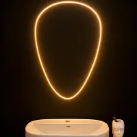 کابین روشویی آینه لمسی و نوری