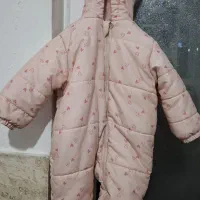 کاپشن سرهمی و پافر دخترانه