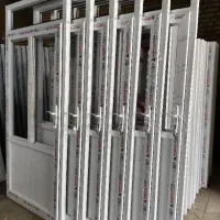 درب وپنجره پی وی سی (pvc) عمده و تکی|مصالح و تجهیزات ساختمان|بهارستان, |دیوار