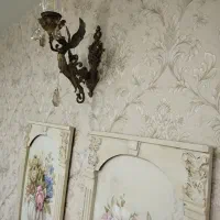 دیوار کوب برنجی