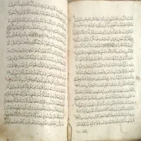 قران خطی 300 ساله 100 برگ(200)صفحه|کلکسیون اشیاء عتیقه|یزد, |دیوار