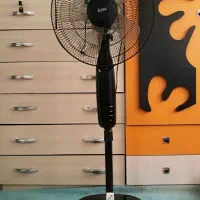 پنکه ایستاده icen مشکی تایمر ریموت کنترل دار بیصدا|پنکه و تصفیه‌کنندهٔ هوا|تهران, بریانک|دیوار