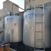 خرید فروشنده تانکر استیل ماشین آلات غذای لبنی مخزن