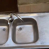 سینک ظرفشویی به همراه شیراهرمی
