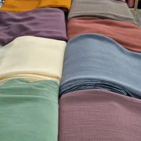 پارچه پفکی ساده در ۲۱ رنگ