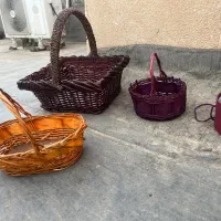 سبد چوبی و حصیری|صنایع دستی و سایر لوازم تزئینی|تهران, باغ فیض|دیوار