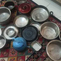 قابلمه ماهیتابه و کتری میفروشم