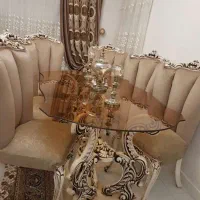 میز نهار خوری شش نفره و ویترین