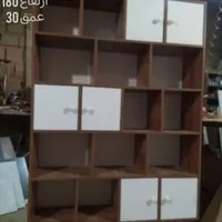 کتابخانه|کتابخانه، شلف، قفسه‌های دیواری|تهران, یافت‌آباد|دیوار