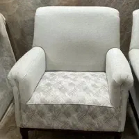 مبل راحتی کلاسیک پارچه شانل
