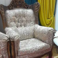 مبل سلطنتی|مبلمان خانگی و میز عسلی|باسمنج, |دیوار