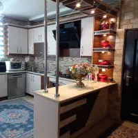 کابینت mdf همراه با هود|مصالح و تجهیزات ساختمان|آستارا, |دیوار