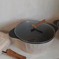 قابلمه و  تابه ی رژیمی چدن گرانیت اصل