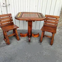 صندلی تخته نرد و شطرنج چوب راش نو آکبند|صندلی و نیمکت|تبریز, |دیوار