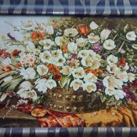 دو عدد تابلو فرش دست باف