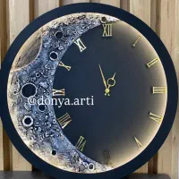 ساعت دیواری ماه و ساعت