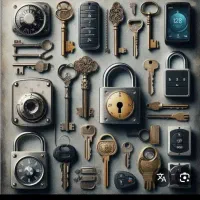 یراق قفل توپی کلید سازیها دستگیره