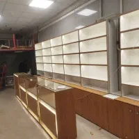 قفسه آرایشی میز دکور۰۱ پیشخوان ویترین رگال نوردار