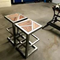 تولید کننده میز و صندل برای شلف دکور فلزی(موسوی)|کتابخانه، شلف، قفسههای دیواری|مشهد, گرجی علیا|دیوار