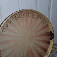 دف بزرگ|سازهای سنتی|سنندج, |دیوار