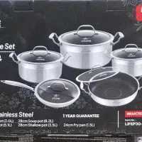 سرویس قابلمه 10 پارچه کف لیزری لایف اسمایل