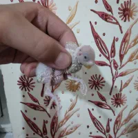 با جفت طوقی یا جفت جوجه طوقی زاغ یا جفت جوجه زاغ|پرنده|لالی, |دیوار