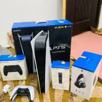 پکیج کامل کنسول ps5 در حد نو