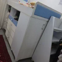 تخت خواب نوجوان زیبا جدید جادار|تخت و سرویس خواب|مشهد, کشاورز|دیوار