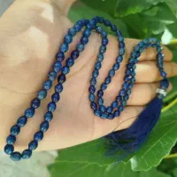 تسبیح لاجورد افغانستان اصل قواره تاجری